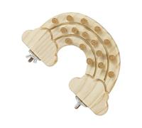 Bird Perch Stand, Parrot Chewing Stopper Toy, Durable Bird Chewing Toy for Small Budgies, Conures, Parakeets, Cockatiels, and Lovebirds, Fun and Safe Parrot Stand for Playing, Beak Exercise