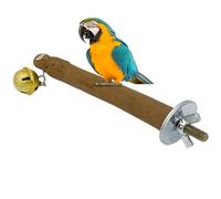 Bird Perch - Sturdy Natural Wood Standing Branch, Parakeet Perch Stand