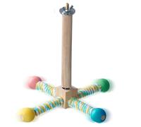 Bird Perches For Cage, Wood Bird Standing Branch, Parrot Fork Perch, Ideal For Macaw, Lovebirds, Parakeets, Natural Material, Comfortable Design, Perfect For Cages Enrichment