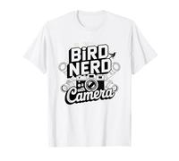 Bird Photographer Obsessed Capturing Birds Flight Outdoors Camiseta