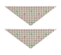 Bird Plaid Pet Good Breathability - Paquete de 2 para mascotas al aire libre en diferentes etapas, 63,5 x 22,5 cm