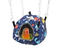 Bird Plush Hammock Parrot Hanging Snuggle Cave Cave Happy Hut Ttura para Parakeet Cockatiel Conure Lovebird Budgie Hamster Gerbil Rat Chinchilla Squi