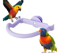Bird Porch - Pespolas Parakeet Cockatiel Conure Lovebird Finch Macaw Small Medium Birds Slaiming Toy para ejercicio de molienda de patas para jaulas para mascotas dom