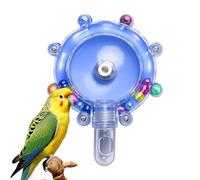 Bird Rotating Running Wheel - Colorful Toys Spinner Wheel, Colorful Toy Spinner Wheel's, Fun Interactive Bird Toys for Caged Birds Rattle Resistant Cage Ejercise Rotate