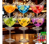 Bird Shaped Cocktail Glasses - 2026 New Unique Creative Wine Glass for Champagne, Mixed Drinks - Party, Wedding, Home Decor (6)