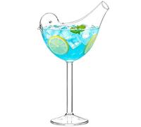 Bird Shaped Drinking Glass - 150ml Vintage Collectible Champagne Glass | Bird Shaped Champagne Glasses for Hotel Weddings Restaurant Barbeque Family Gathering