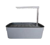 Bird Shower - Electric Parrot Bathtub | Automatic Small Bird Shower | USB Powered Lovebirds Bath Fountain | 12.99x8.66x10.24 Inches, Cage Pet Bathing Fountain For African Grey Conure Cockatiel