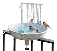 Bird Shower Fountain | Automatic Removable Parakeet Feeder | Parakeet Water