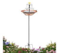 Bird Solar Fountain For Bird Bath | Bluebird Watering Container | Garden Hu