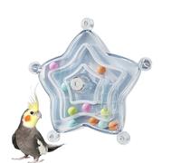 Bird Spinner Toy, Interactive Parrot Chewing Supplies, PP Multifunctional Pet Toy for Macaws, Conures, Cockatiels, Parakeets, Sparrows, Budgies, 15x15cm/5.91x5.91 Inches