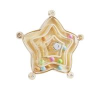 Bird Spinner Toy, Parrot Spinner Toy, 5.91x5.91 Inches Multifunctional Pet Chewing Supplies, Colorful Cage Activity Accessory for Macaws, Parakeet, Budgies, Conures, Cockatiels