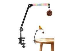 Bird Stand - 4 In 1 Interactive Bird Cage, Enrichment Cage Toys, Parakeet Perch Stand with Chewing Ball Use For Parakeet Cockatiel Conure Lovebird Standing Grinding Beak Climbing Playings