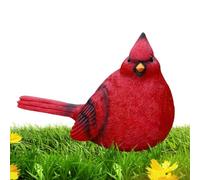 Bird Statue - Resin Garden Sculptures Collectible Decor, Decorative Bird Figurine Ornament For Shelf Display, Realistic Animal Accent For Outdoor Indoor Landscaping | Home Patio Desk Shelf Lawn Garden