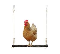 Bird Swing, Wooden Climbing Toy, Rooster Claw Grinding, Solid Oak Hanging Perch, Farmer Shelter Orchard Equipment, Backyard Animal Habitat Component, Outdoor Poultry Exercise Structure
