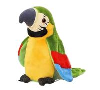 Bird Toys for Kids, Chirping Cat Toy with Flapping Wings and Music, Toy Bird, Electronic Realistic Plush Animal for Kids Pets Party Play Desk Decor Holiday Shelf