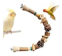 Bird Toys For Parakeets - Wooden Climbing Bird Toy