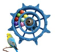 Bird Toys For Parrots | Rattle Rotating Windmill - Parrot Toys For Large Birds,Lovebird Conure Macaw Myna Pigeon Sparrow Home Cage Enrichment Boredom
