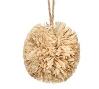 Bird Toys - Juego de interactivo para Lovebird Cockatiel Conure | Madera natural y cuerda de algodón con cuentas para masticar, jaula colgante, juguete de entretenimiento para guacamayo