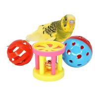 Bird Toys - Parrot Toys | Bird Chew Toys | Chew Toy Balls For Parakeet Birds, Bird Cage Toys, Hangable Bird Toys With Small Holes Bell, Pet Bird Toys For Pets, Parrots, Budgies, Conures, Parakeets