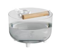Bird Training Stand - Tabletop Parrot Playstand Removable Stainless Steel Feeder Bowl for Feeding and Exercise, Sturdy Base with Play Perch for Budgies Lovebirds, Conures Parakeets 5.91x5.91x3.94 Inch