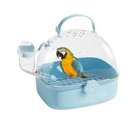 Bird Travel Cage, Portable Hamster Case for Easy Carrying, Spacious Pet Cage with Design, for Sparrow Macaws Conures Chinchillas Budgies Cockatiels Parakeet Hedgehog 7.24x6.42x6.69 inches