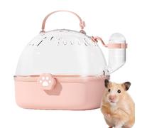 Bird Travel Cage, Small Pet Carrier, Portable Compact Crate, Built-In Water Bottle, Great for Outdoor Adventures, Wildlife Observation, Park Visits, Ideal for Tiny Birds, 7.24x6.42x6.69 Inches