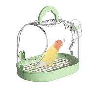 Bird Travel Carrier - Backpack para mascotas Parrot, Avian Carry Cage | Panel de ventilación transparente con inserciones de malla suave, fácil apertura 'acceso a la cremallera, diseño de