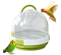 Bird Travel Carrier - para pájaros Ligera, Jaula de Viaje Transparente | Diseño portátil Transpirable, Vector de Animales pequeños con Cierre de Bloqueo para Viajes al Aire Libre de Parroc
