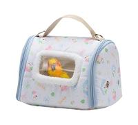 Bird Travel Carrier - Parrots Transport Boxes, Portable Parrot Transport Box with Window, Parrots Carriers | For Parakeet Hiking Camping Conure Cockatiel Canary African Grey Lovebird