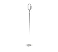 Bird Treat Skewe- Stainless Steel, 02in Fruit and Food Holder | Hangable Bird Cage Foraging Stick For Macaws, Parakeets, Cockatiels, Conures, Finches, Lovebirds, Cockatoos, Small Animals