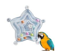 Bird Turntable Toy, Multifunctional Parrot Spinner Toy, 5.91x5.91 Inches Pet Chewing Supplies for Macaws, Parrots, Sparrows, Parakeets, Budgies, Conures, and Cockatiels