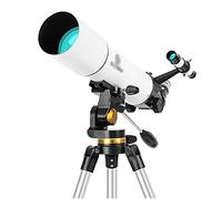 Bird Watching 80mm Aperture 500mm Telescope Portable Travel Telescopes with Smartphone Adapter Carry Bag Telescope WOWCSXWC
