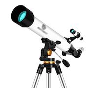 Bird Watching Portable Telescope 70mm Aperture 700mm Astronomical Refractor Telescope Fully-Coated Glass Optics with Phone Adapter Telescope WOWCSXWC