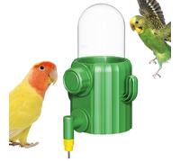 Bird Water Dispenser, Automatic Cactus Feeder, Parrot Drinker, Waterer, Bird Cage Accessory, Easy Refill Bottle, Parakeet Hydration, Cockatiel Supply, Lovebird Station