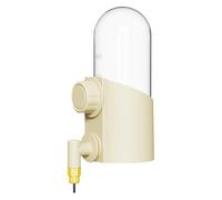 Bird Water Dispenser, Hangable Automatic Feeder, Parrot Drinking Fountain, Large 250ml Multipurpose Sturdy Construction for Pets, 5.91x2.56x4.53 Inches