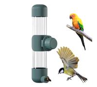 Bird Water Dispenser, Hangable Automatic Waterer, Leak-Proof Cage Strike-Type Bird Water Feeder, Ideal for Finch, Blue Jay, Chickadee, Parrot, and Canary for Indoor and Outdoor Use