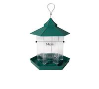 Bird Water Dispenser, Parrot Water Dispenser, Feeding Device Suitable for Indoor and Outdoor Cages, Pet Sparrows, Mountain Sparrows, and Small Birds (Green)