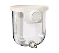 Bird Water Feeder - 330ml Automatic No Spill Parrot Waterer, Cage Mounted Drinking Device, Hanging Hydration Feeder, Portable Lightweight Water Container, Indoor Outdoor BirdWater Supply Accessory