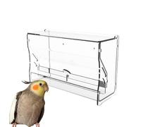 Bird Water Feeder Dispenser - Automatic Feeding Cup Food Container Cage Accessory for Quail Budgerigar Peony Pet Birds Supplies | Ideal for Poultry Aviary Indoor Farm Daily Feedings Maintenances
