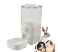 Bird Water Feeder, Parakeet Dispenser Birds Feeder, Transparent Pet Fountain, Easy Refill Design, Automatic System, Feeding Station for Parrots, Cockatiels, Budgies, Lovebirds and Squirrels