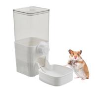 Bird Water Feeder, Parakeet Dispenser, Pet Feeding Fountain, with Easy Refill and Stable Base Design, for Parrots, Finches, Cockatiels, Lovebirds, Budgies, Chickens, Bunnies, Squirrels