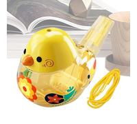 Bird Water Whistle Toy, Portable Colorful Musical Bird Call Instrument for Kids Fun Sound Play, Interactive Water Filled Design Feature, Party Favor Toy for Birthday Classroom Camping Game