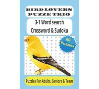 Bird Word Search Puzzle Book: Word Search with Easy to Read Print about Birds ,Chirp, Solve & Relax with 3-in-1 Bird-Themed Puzzles, A Bird Lover’s ... pages [ 50+ Puzzles… Gift for Vacations, H