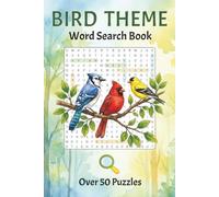 Bird Word Search Puzzle Book: Word Searches with Easy to Read Print About Birds, flying and Animals | 6x9 inches, 110 Pages | 50+ Puzzles ... Gift for vacations, Holidays and Free Time
