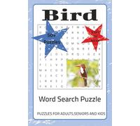 Bird Word Search Puzzle Book: Word Searches with Easy to Read Print about Birds,Flying animals, and more | 6x9 inches, 110 pages | 50+ Puzzles … Great for trips, vacation and Holidays