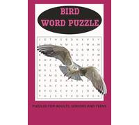 Bird Word Search Puzzle Book: Word Searches with easy to Read Print about Birds, Wild birds, Feathered fun and More (6×9 inches, 110 pages | ... Gift for Vacations, Holidays & Relaxation)