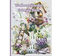 Birdhouse Garden Coloring Book