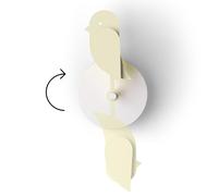 Birdie Design Monitor de CO2 para Interiores - Medidor de Calidad del Aire para el hogar y la Oficina - Promueve la Salud Mental y física - Reduce los riesgos para la Salud (Duna, FullBirdie)