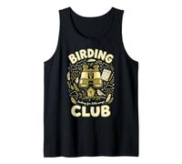 Birding Club en Busca de prismáticos Little Wings Camiseta sin Mangas