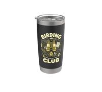 Birding Club en busca de prismáticos Little Wings Vaso térmico de acero inoxidable de doble pared